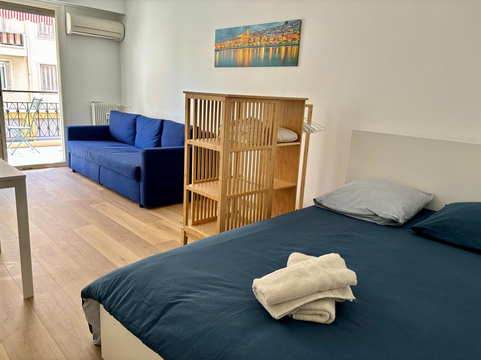 Studio 2 Etoiles A Menton Pour 4 Personnes Exterior photo